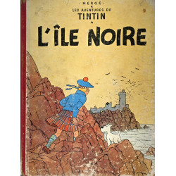 BD Collection TINTIN 1947     " L'ile Noire"