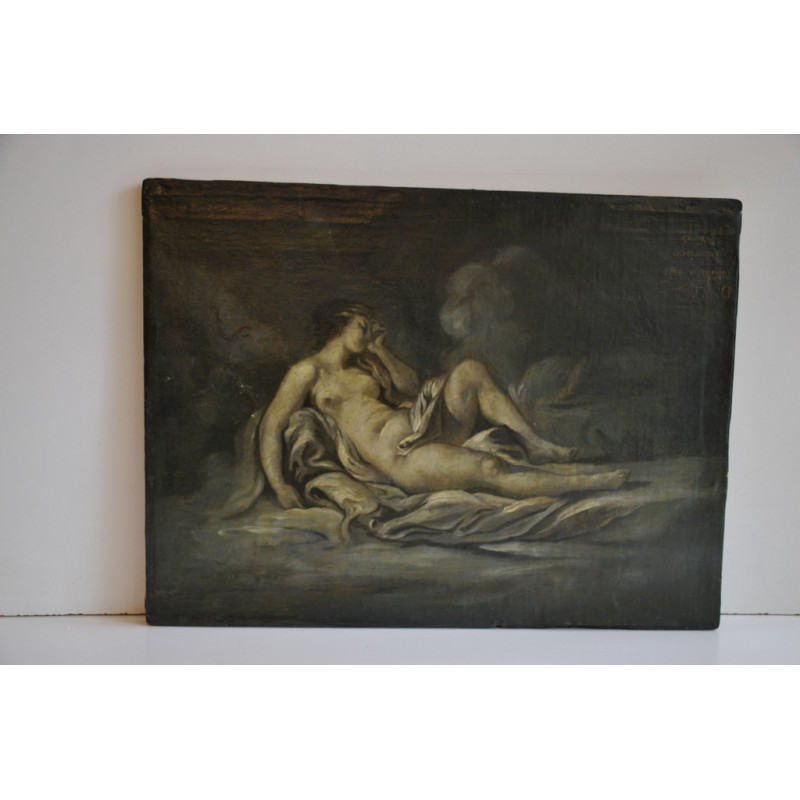 Tableau Huile sur toile  époque FIN  XVII environ